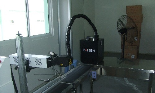 Laser que marca o coletor de poeira do filtro de HEPA com uns/dois braços 220V 50Hz